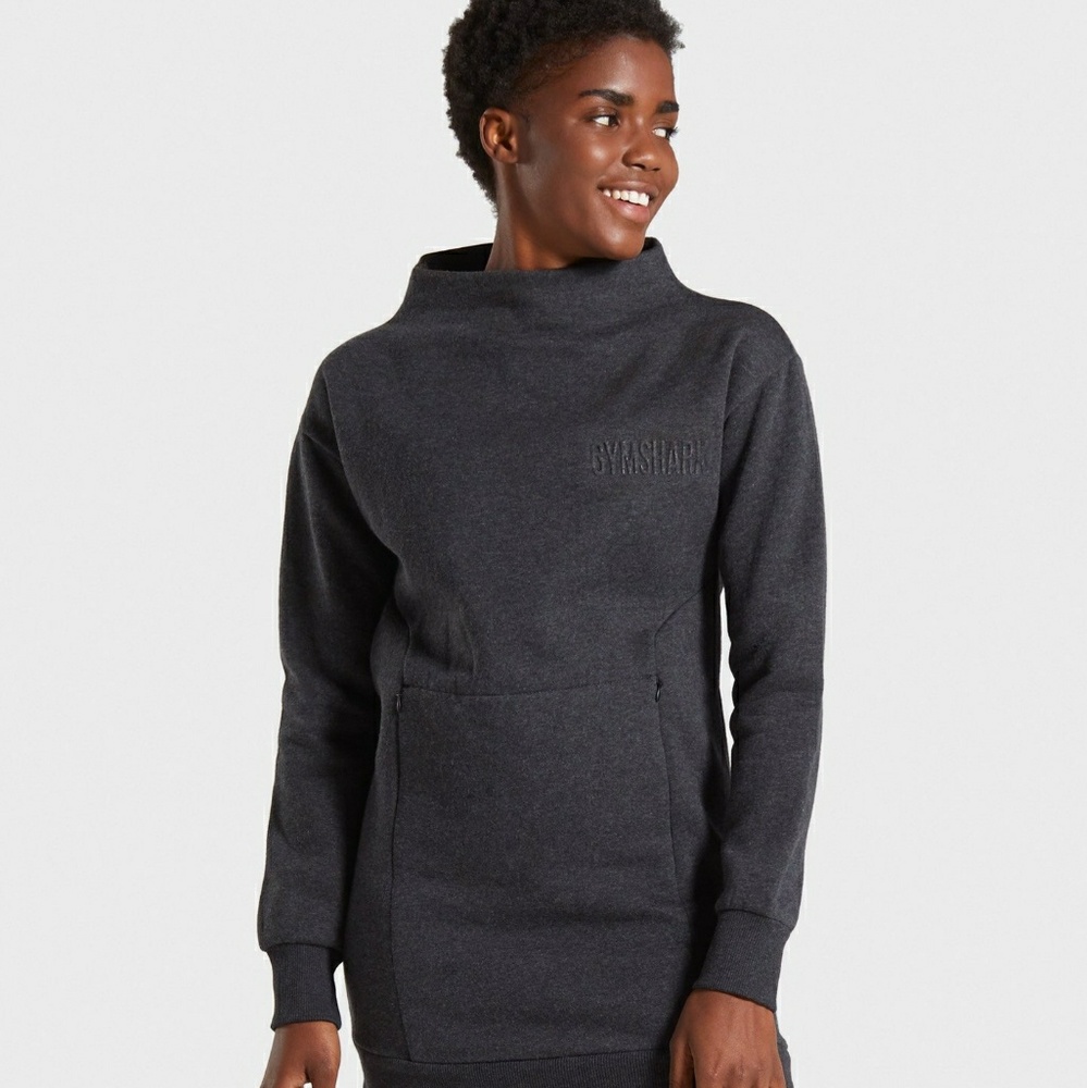 Gymshark So Soft Sweater Black Marl